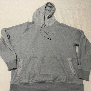 Champion Gray Athletic Hoodie